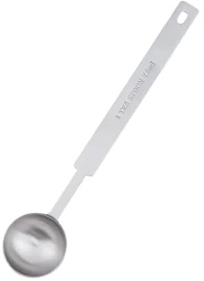 DVERFSWEV-GH Coffee Spoons Metal Coffee Spoons Stainless Steel Coffee Measuring SpoonsCoffee Spoons With Long Handles Lightweight And Easy To Use Suitable Forcoffee Lovers Home Use(Silver 7.5ml)