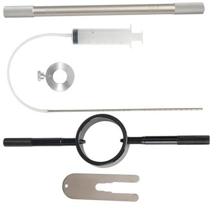 Gralara Kit di Strumenti per La Riparazione di Forcelle per, Universali, Professionali, in Alluminio, per Compressore a Molla, Livello 'Olio