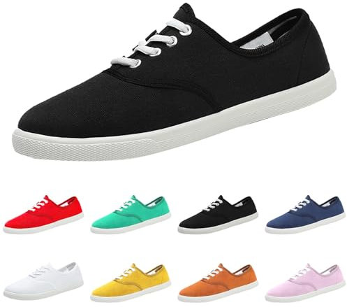 Sportschuhe Damen Loafer Damen Freizeitschuhe Canvas Sneaker Bootsschuhe Halbschuhe Laufschuhe Wanderschuhe Trachtenschuhe Trekkingschuhe Orthopädische Schuhe Turnschuhe Dirndl Schuhe Bequeme Leichte