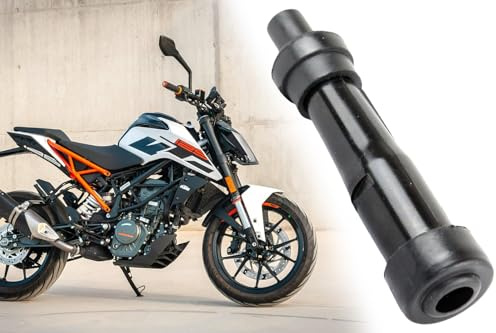 Zündkerzenstecker 4-Takt, entstört Widerstand 0 k/Ohm, lang gerade, universal für Motorrad, kompatibel mit KTM Honda