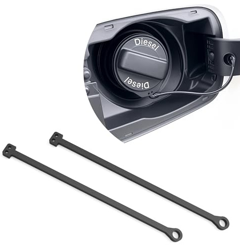 Sintrix Fab 2 Stück Tankdeckel Halteband passend für Golf SEAT Skoda Cupra Audi A4 B8 A3 8P 8L A6 4G & VW Passat B8 3BG T5 T6 – Tankdeckelband Gummi Tankverschluss Zubehör
