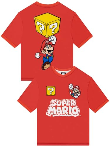 Super Mario Maillot De Football pour Garçon, Ensemble De Football Oversize Mario pour Enfant, Vêtements Garçon
