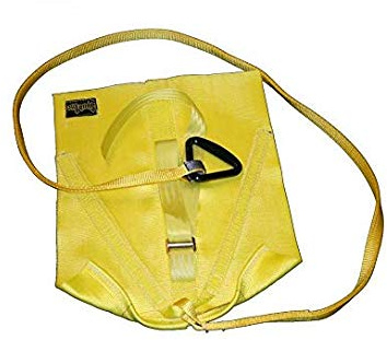 Spud, Inc. Magic Carpet Sled with Strap Attachment Sewn in (Yellow)