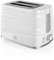 Swan ST31050WN, 2 Slice Symphony Toaster, High Gloss and Matt Finish, 930 Watt, White, Plastic