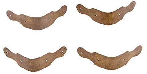 Eckschutz Aus Metall 4Pcs Antik Ecke Dekorative Schutz Möbelbeschläge Holz Schmuckschatulle Winkel Halterung Ecke Dekorative Schutzfolien-A