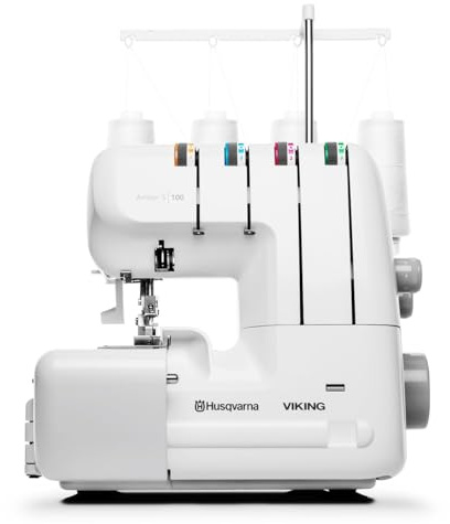 Overlock Amber S100 Husqvarna Viking | Differentialtransport, LED-Beleuchtung
