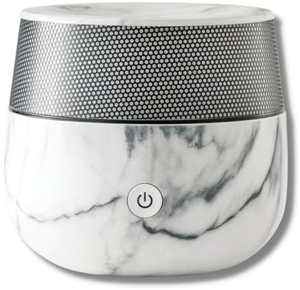Zen'Arôme - Diffusor Kailo - Luftbefeuchter für ätherische Öle - Ultraschall-Aromatherapie-Vernebler - Elektrische Duftlampe im Marmor-Design mit verstellbarer LED-Beleuchtung und Diffusion - Auto-Off