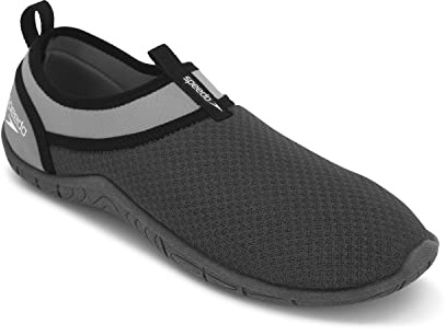 Speedo Unisex-Adult Water Shoe Tidal Cruiser Men's Black/Gull, 12