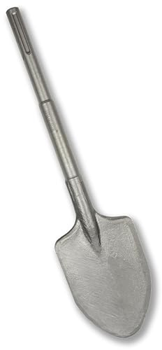 WERHE® Scalpello a punta professionale SDS Max 105 x 440 mm SDS Max Registrazione 18 mm per trapano martello martello scalpello custodia in plastica