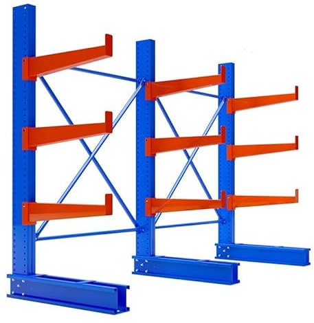 Bayram Kragarmregal Palettenregal Hauptregal Anbauregal 2 m hoch x 2,9 m breit x 0,9 m tief - Fachlast 500kg pro Arm -Schwerlastregal - Abholer Sonderpreise !!!