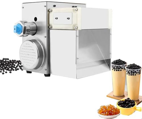 Commercial Stainless Steel Milk Tea Pearl Making Machine 400W Automatic Food Pills Maker for Taro Ball Cassava Pill Popping Boba Pearl Honey Pills Mud Pills 4 10mm Size Efficient a