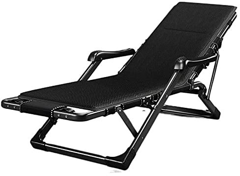 WYRMB Gartenliegen und -Sessel, zusammenklappbar, verstellbar, Sonnenliege, Gartenliege, Liegestuhl für den Strand, Pool, Terrasse, Garten, Camping-Loungestuhl.A