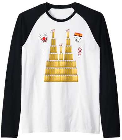 Ming Kölle Alaaf Karneval Fasching Kölner Dom Kölschglas Raglan