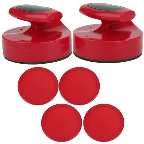 Air Hockey Puckar, Air Hockey Air Hockey Bord med 4 Puckar ABS för Hockey Game