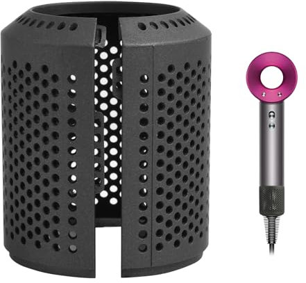 eModwey Cubierta de Filtro Exterior para Secador de Pelo Dyson Supersonic Modelos HD01, HD03, HD08, HD15 - Accesorio Protector Antipolvo, Materiales Duraderos, No Compatible con HD02 ni Airwrap