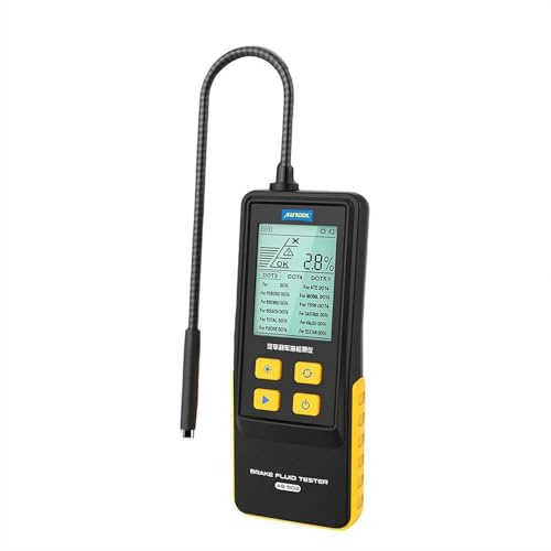 MUMQAQ Motoröltester für Benzin und Diesel, 2025 Motorölqualitätstester, Durchgangs- und Temperaturanalyse-Detektor mit 800 mm hochpräzisen Sonden, 7,1 cm (2,8 Zoll) Display mit Hintergrundbeleuchtung