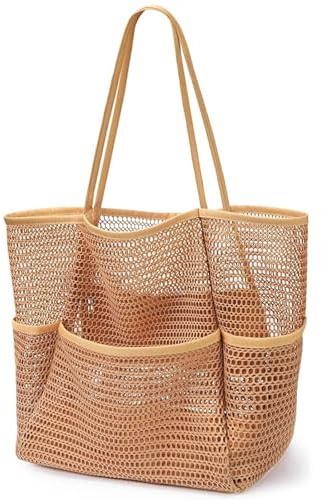 BelleVive bolsa hobo para mujeres, bandolera plegable para piscina y playa