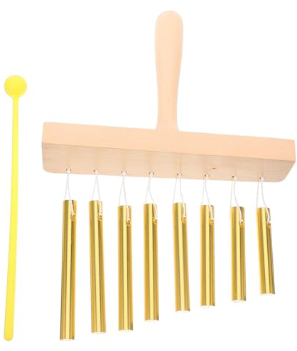 Toddmomy Orff Percussioninstrument mit Mallet Windspiel aus Solidem Aluminium Pädagogisches Schlaginstrument für Leicht und Tragbar für Bandbegleitung und Musikalisches Lernen