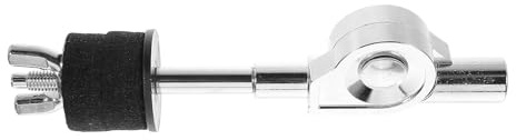 Zerodeko Brazo para Platillos Splash con Abrazadera Ajustable Soporte Extensible Giratorio para Rack de Batería Pieza de Fijación Estable para Accesorios de Batería Profesional