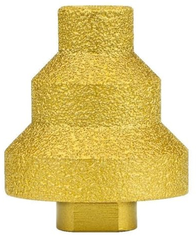 FUGYTVEN M10 - Juego de brocas escalonadas de diamante de 20 mm-35 mm-50 mm, broca de cono, broca para azulejos de porcelana, taladro escalonado para cortador de agujeros de metal, juego de brocas de