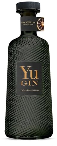 GIN YU BLACK LEMON 46% Vol, 70 cl, Gin Aromatizzato al Limone Nero