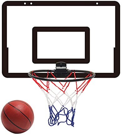 Aumotop Mini-Basketballkorb-Set, Tragbar, Multifunktional, Mini-Basketballkorb für Anfänger, für und Freunde, Indoor-Basketballspaß