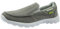 ChayChax Zapatos de Lona para Hombre Cómodo Mocasines Ligero Transpirable Náuticos Slip On Zapatillas de Deporte,Gris,42 EU=Fabricante 42