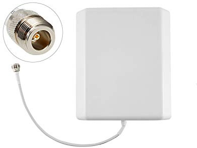 XRDS-RF Indoor Panel Antenna Wide Band Directional Internal Wall Mount Signal Booster 8dBi WiFi External Antenna 698 to 2700 MHz