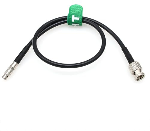 HangTon Câble vidéo 4K 12G SDI HD Micro BNC vers BNC standard pour caméra Blackmagic Video Assist 50 cm
