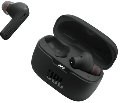 JBL Tune 230NC TWS - Auriculares intrauditivos inalámbricos verdaderos, cancelación activa de ruido con ambiente inteligente, sonido JBL de graves puros, 4 micrófonos para llamadas de voz perfectas