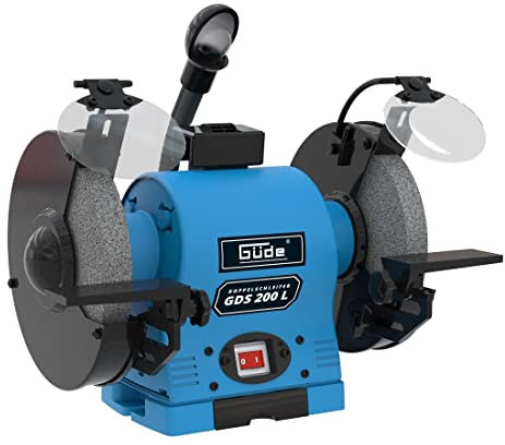 Güde Doppelschleifer Kombischleifer GDS 200.1 L Schleifmaschine Schleifer Schleifbock