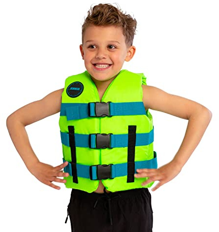 Jobe Nylon Schwimmweste Unisex Jugend Limettengrün für Wassersport
