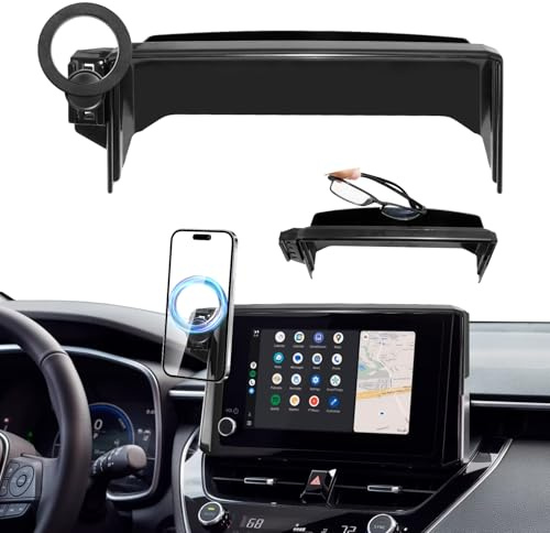 MOCHENT Car Phone Holder for Toyota Corolla 2019-2024, Corolla Cross 2022 2023 2024 Corolla Accessories, Cell Phone Mount with 8 Inch Screen Air Vent Automobile Cradles Hands-Free 360 Degree Rotation