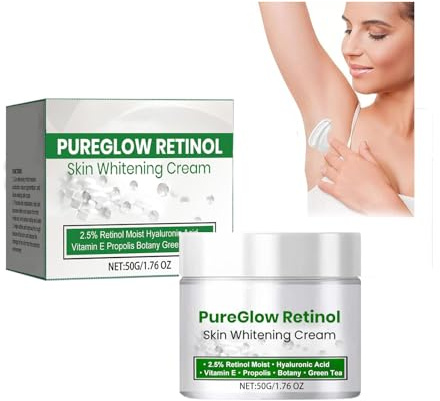 Retinol Hautaufhellende Creme, 50g Retinol Körpercreme, Retinol Hautaufhellende Creme, Retinol Kollagen Gesichtscreme, Retinol Creme, Retinol Anti-Aging Feuchtigkeitscreme für den Körper