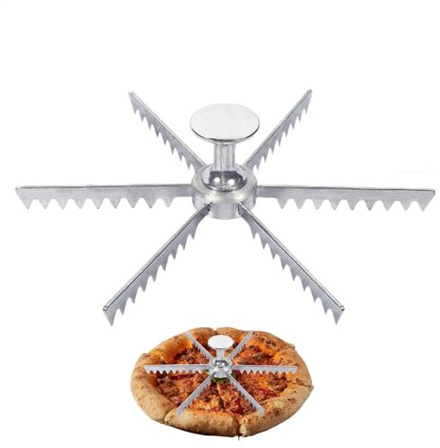 Pennarello per torte, tagliaporta intero, tagliaporta 6 fette/8 fette/10 fette, pennarello per torte e torte, in lega di alluminio e separatore porzioni, lega di alluminio per