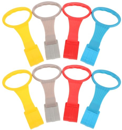 Abaodam 8pezzi Anelli Di Trazione Per Ragazzo Ragazza Ragazza Supporti Per Stare in Piedi Maniglie Fibbia Staccabile Accessori Per Ragazzo Piccoli Assistente Per Camminare Per Culle e