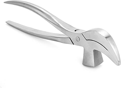 Odorkle Lasting Pliers Leather Craft Pincers Tool for Shoemaking Saddlers Jewelry Making Polished Steel Head Durable Grip