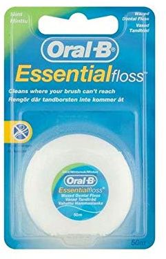 Oral-B 12er Pack Gewachste Zahnseide Minzgeschmack - 50 Meter