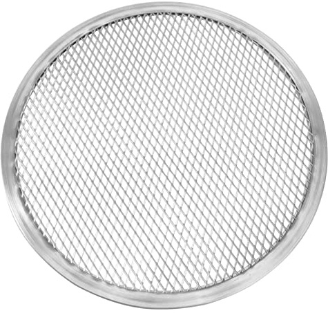 Aluminium Pizzablech 33 Cm Antihaft-Pizza Backnetz Für Knusprige Pizza Leicht Zu Reinigen Perfekt Für Zuhause Und Grillen