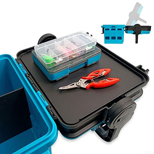 Angelausrüstungsboxen, Outdoor-Köder, Angelbox, Einführrute, Werkzeugkasten, Aufbewahrungsbox, Angelruten-Box-L