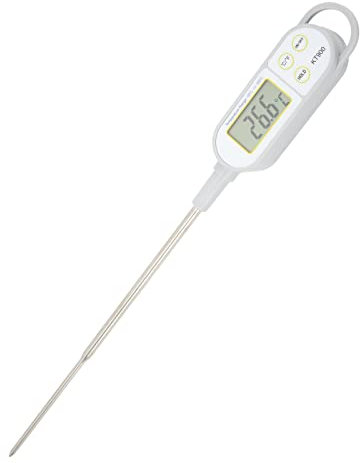 Lebensmittelthermometer, -50 Bis 500 °C/-58 Bis 932 ℉ IPX6 Wasserdichtes, Datenverriegelbares Sondenthermometer, Sofort Ablesbares Digitales Thermometer Für Fleischgrillöfen