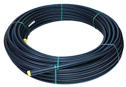 HD-PE Rohr 3/4 Zoll 25 x 100m Rolle PN16 - PE100 RC flexibles HDPE/Wasserleitung/Trinkwasser/Bewässerungsrohr - Gartenrohr