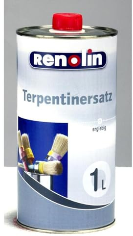 12 x 1 litro de Renolina de repuesto de trementina diluyente limpiador de alto rendimiento