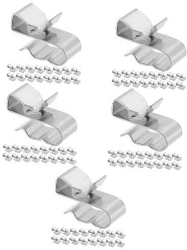 JECOMPRIS 125stücke Solar Panel Kabelclips -kabelklemmen Für Photovoltaik-anwendungen Optimaler Kabelschutz Und Einfache Installation Wetterfest Und Langlebig