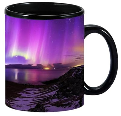 Tasse à changement de couleur qui change de couleur. Tasse magique en céramique, tasse à café, tasse, tasse à café magique, tasse de révélation de changement de chaleur, tasse à café à changement de
