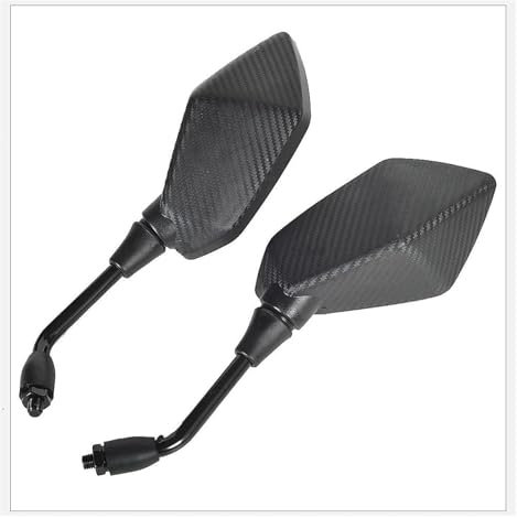 Motorrad Lenkerendenspiegel Für Kawa&saki Für Ninja Z750 Z800 Z900 Z1000 650R ER6N ER6F ER5 Rückspiegel 10mm Motorrad Seite Spiegel