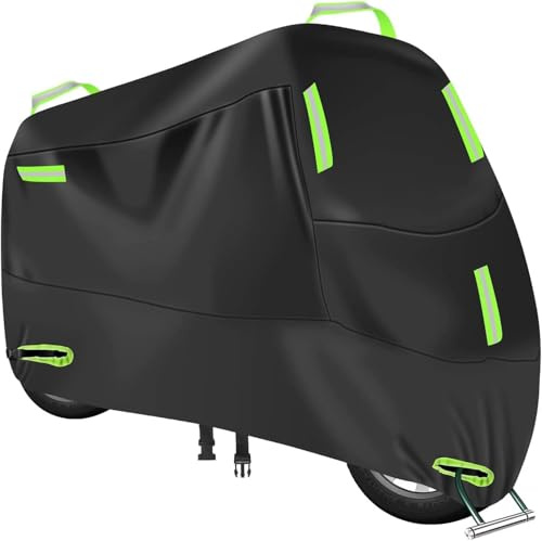 ZFZFC Housse Moto pour Kawasaki VERSYS 1000 VERSYS1000, Oxford Tissu Moto Bâche Exterieur Protection Résistant Aux UV Bâche Protection,A