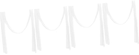 VICASKY 4 Pezzi Drappeggiata per da Matrimonio in Tulle Leggero Decorazione Soffitto e Arco per Cerimonie ed Sheer per Nozze ed Feste