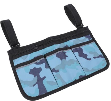 Homoyoyo Seitentasche Für Rollstuhlarmlähne Aufbewahrungstasche Für Rollstuhl Seitliche Hängetasche Für Rollatoren Organizer-tasche Aus Seitentasche Für Seniorenrollatoren
