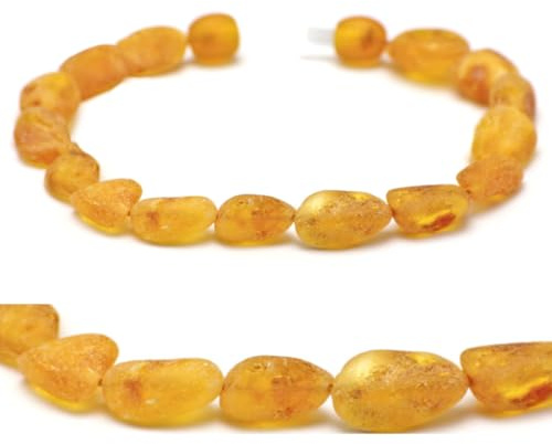 Baltic Secret Selected Baltic Amber Bernsteinarmband - Bernstein Armband Damen & Herren - Unisex Schmuck mit Natürlichen Bernsteinsteinen - Handgefertigt